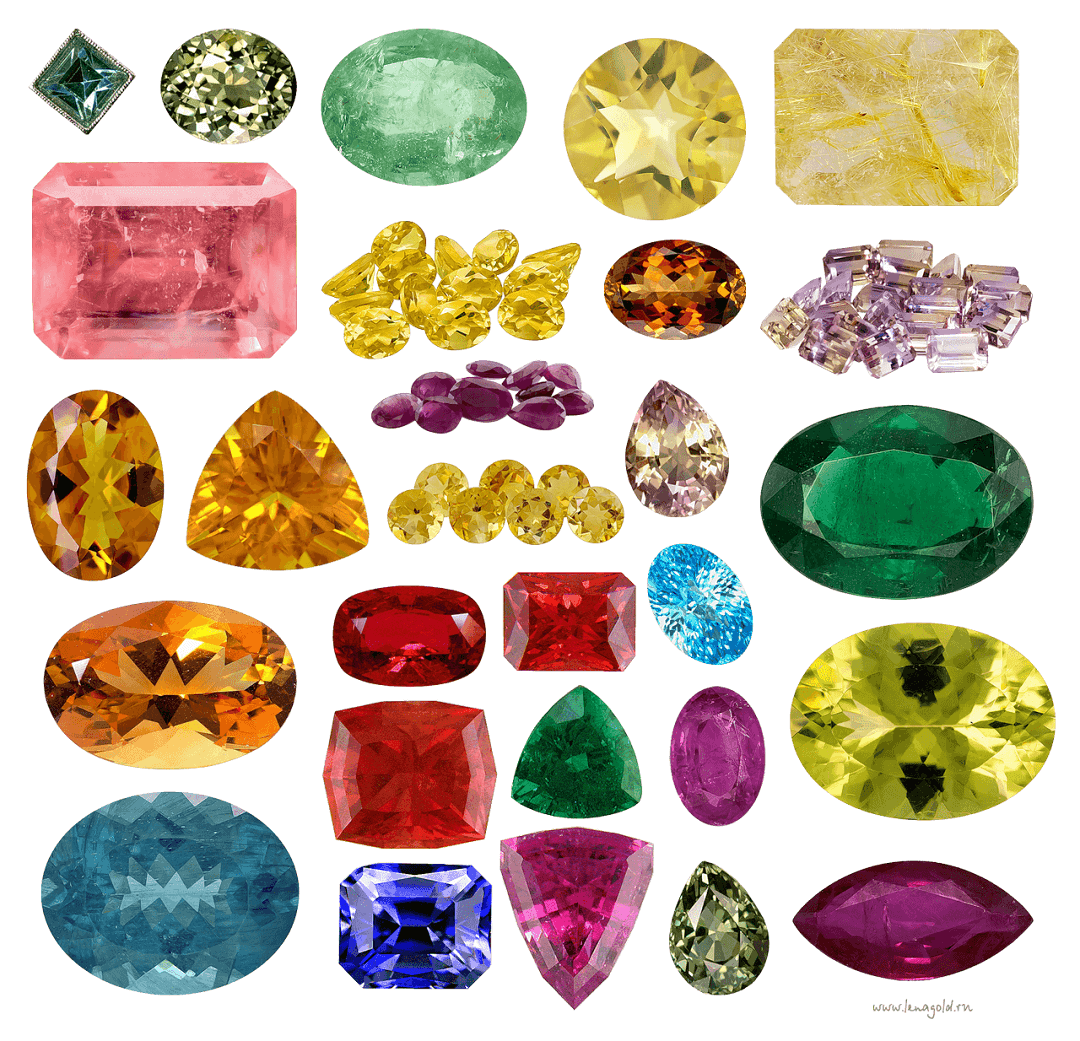 gemstones difrent type